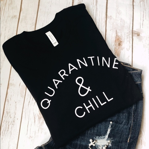 Quarantine & Chill Tee - Picture 2 of 2